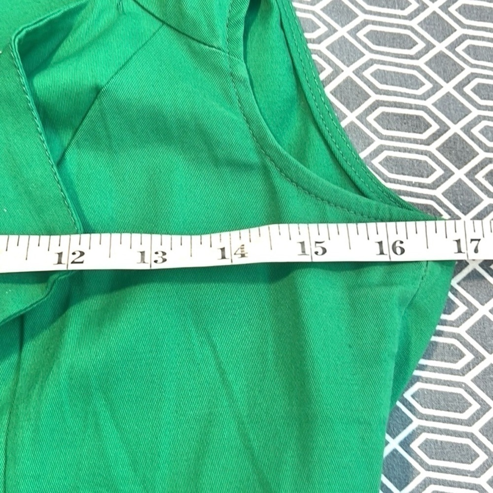Killreal, Fantastic Emerald Polka-Dot Fit & Flare Cotton Dress EUC Size M - Picture 9 of 15